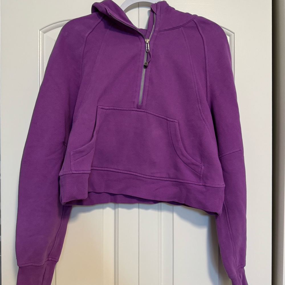 Lululemon scuba half zip hoodie